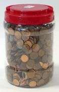 JAR OF PENNIES