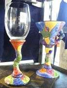 FOUR MUZEUM GOBLETS