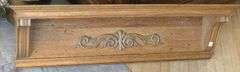 ANTIQUE OAK WALL SHELF