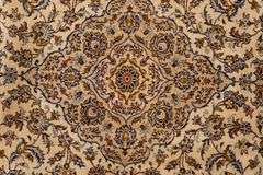 WHITE KASHAN CARPET