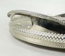 TWO LARGE OVAL TRAYS