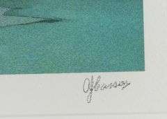 HAND-SIGNED A.J. CASSON PRINT