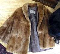 FOUR VINTAGE FUR COATS