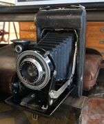 FOUR ANTIQUE BELLOWS CAMERAS