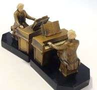 PAIR OF "BEETHOVEN" BOOKENDS