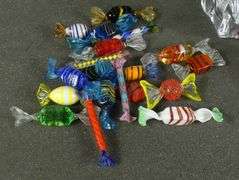 TWO BOWLS & GLASS CANDY