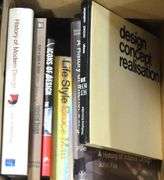 SIX INTERIOR DESIGN BOOKS