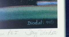 PAIR TONY DIODATI SIGNED PRINTS