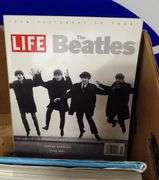 BOX LOT OF RECORDS AND BOOKS