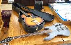TWO GUITARS AND AMP