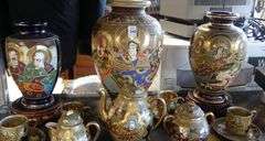 JAPANESE SATSUMA PORCELAIN