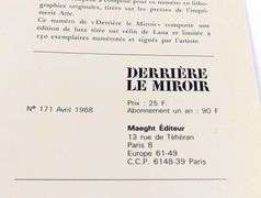 JEAN PAUL RIOPELLE MAGAZINE WITH LITHOGRAPHS