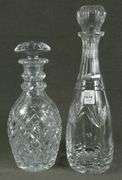 4 CRYSTAL DECANTERS