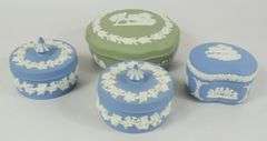 9 WEDGWOOD BOXES