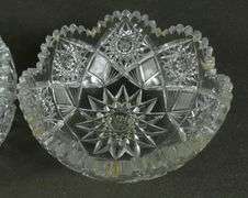 FOUR PIECES HAND-CUT CRYSTAL