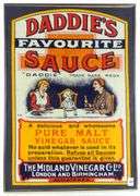 VINTAGE BRITISH ADVERTISING SIGN