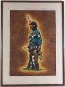 PAIR M. WHITE LITHOGRAPHS