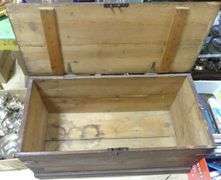 ANTIQUE PINE TOOL CHEST