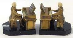 PAIR OF "BEETHOVEN" BOOKENDS