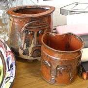 THREE PIECES OF ART POTTERY