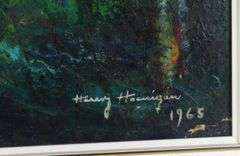 LARGE OIL BY HENRY HOENIGAN