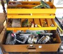 TACKLE BOX WITH CONTENTS