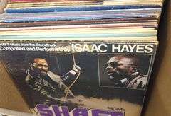 THREE BOX LOTS OF RECORDS