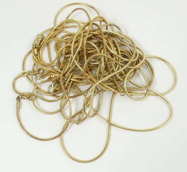 9 STERLING SILVER CHAINS