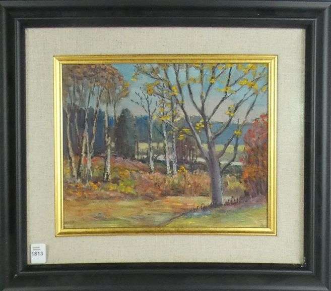 CANADIAN SCHOOL OIL PAINTING