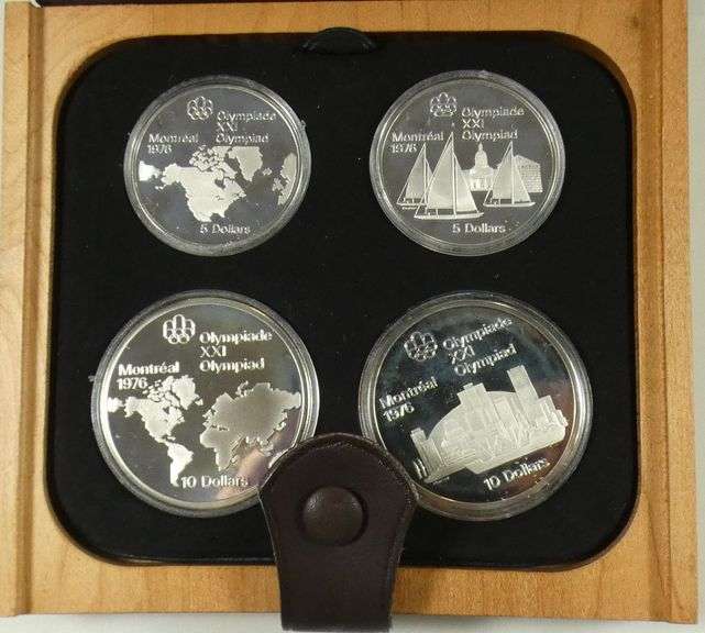 CANADIAN OLYMPIC SILVER COINS