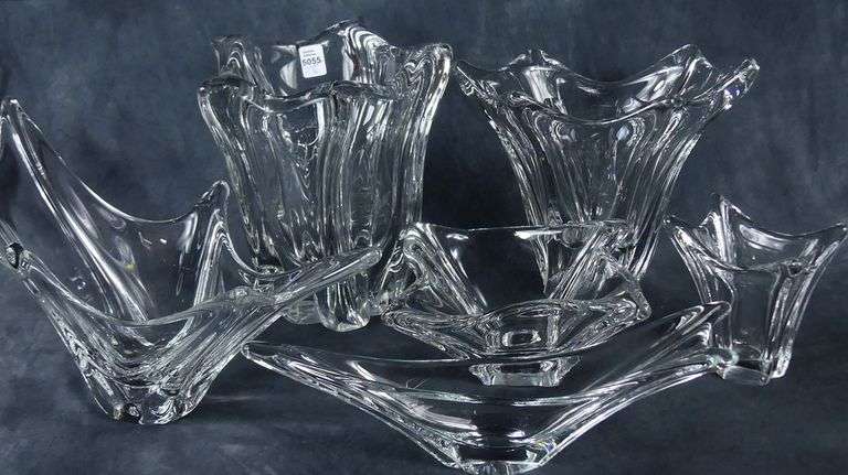 DAUM CRYSTAL VASES