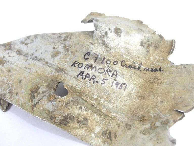 FRAGMENT FROM THE SECRET FIGHTER JET CF-100 AVRO CANUCK