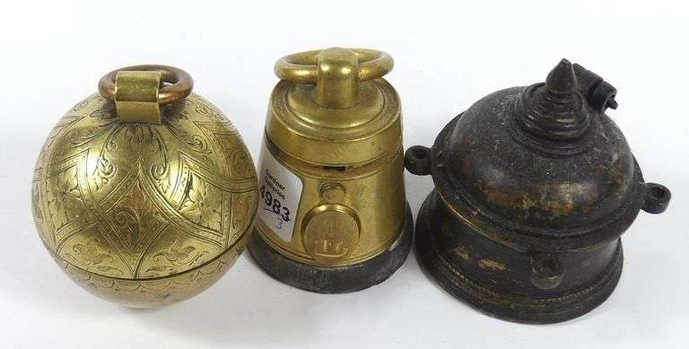 THREE INTERESTING INKWELLS