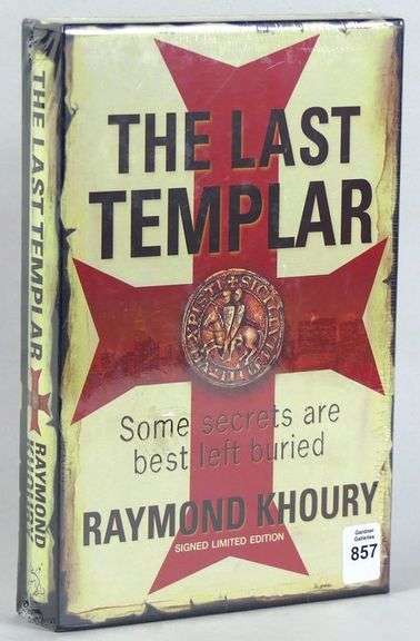 "THE LAST TEMPLAR" SIGNED LIMITED EDITION