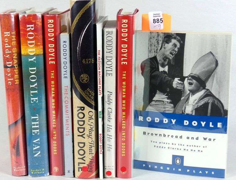 9 RODDY DOYLE VOLUMES INCLUDING SIGNED