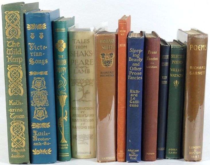 11 VINTAGE & ANTIQUE BOOKS