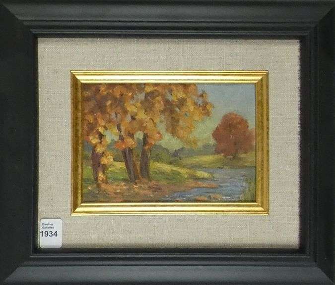 CANADIAN SCHOOL OIL PAINTING