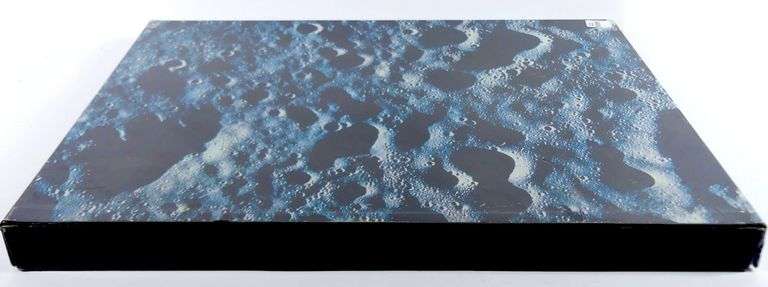 VINTAGE OMEGA "MOON CRATER" BOX WITH APOLLO PRINTS