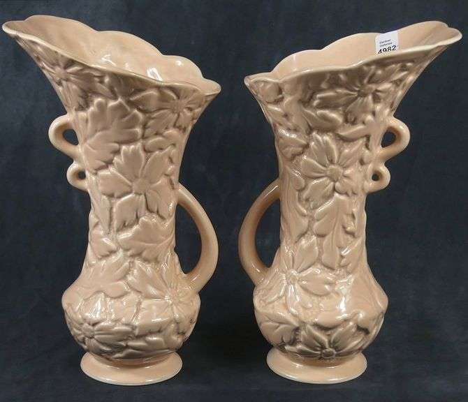 PAIR ENGLISH VASES