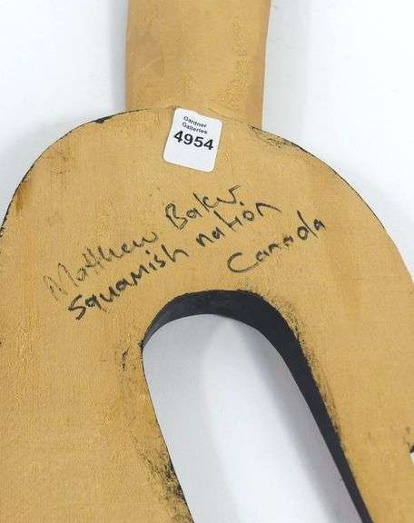 MATTHEW BAKER INDIGENOUS CARVING