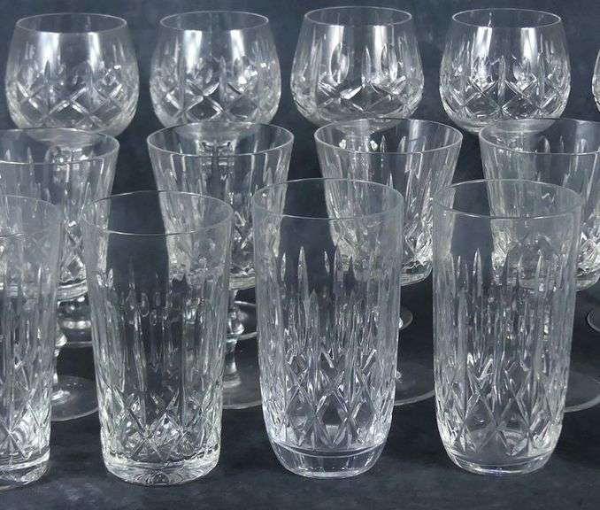 CROSS & OLIVE CRYSTAL STEMWARE
