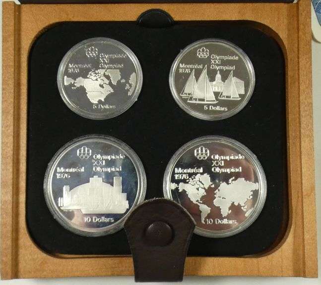 CANADIAN OLYMPIC SILVER COINS