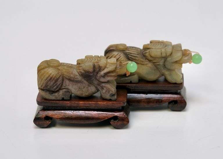CHINESE STONE FOO DOGS
