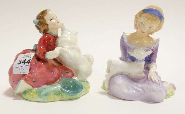 TWO ROYAL DOULTON FIGURINES