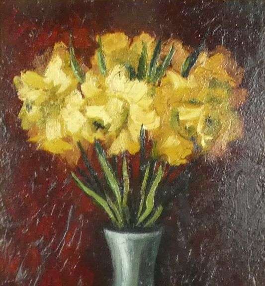 STILL-LIFE OIL PAINTING