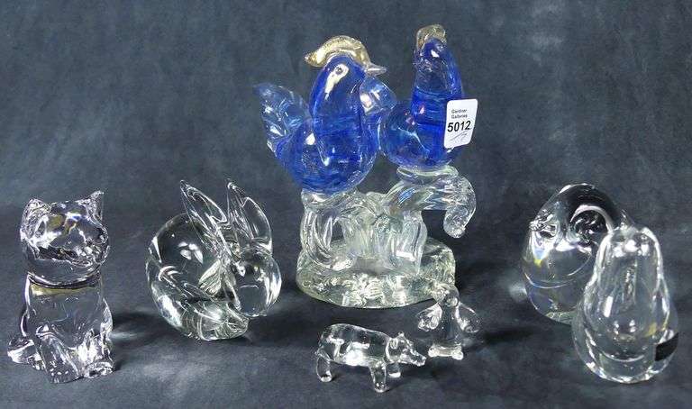 ART GLASS FIGURINES