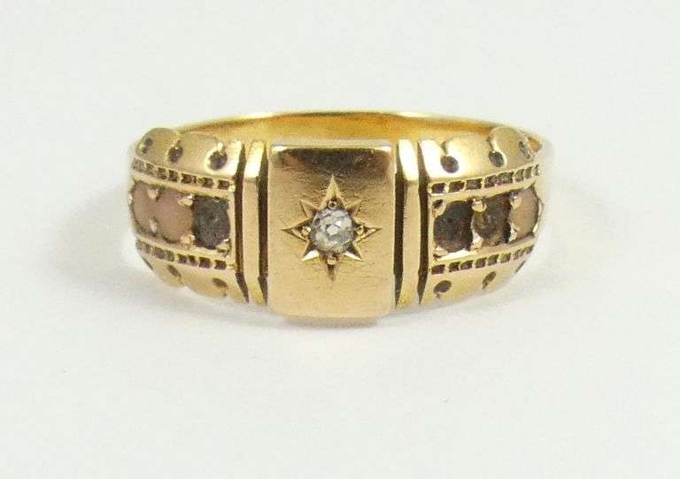 ANTIQUE ENGLISH GOLD RING