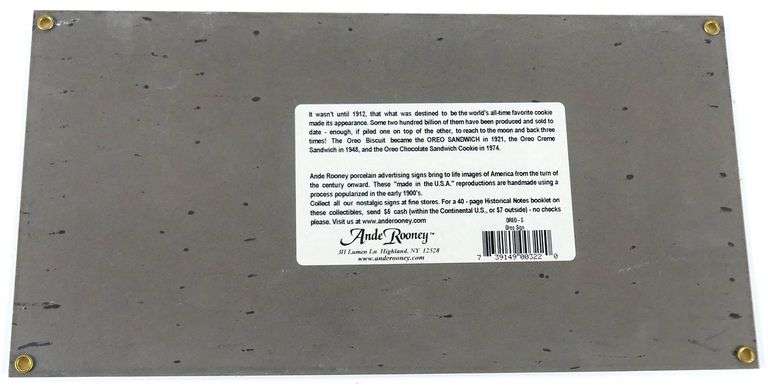 OREO ADVERTISING SIGN