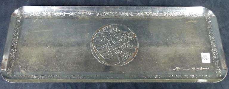 CLARENCE A. WELLS SERVING TRAY