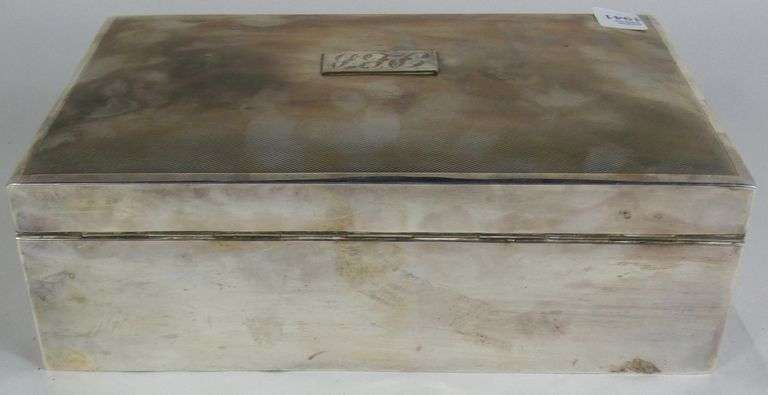 ENGLISH STERLING SILVER BOX